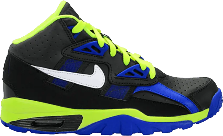  Nike Air Trainer SC GS &#039;Black Blue Voltage&#039;