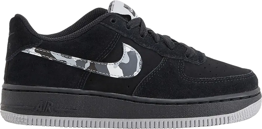 Nike Air Force 1 GS &#039;Black Wolf Grey&#039;