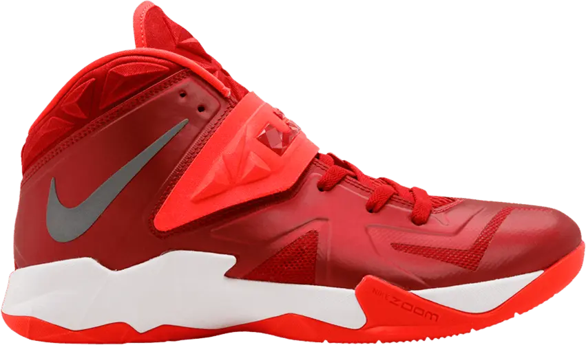  Nike LeBron Zoom Soldier 7 TB &#039;Gym Red&#039;