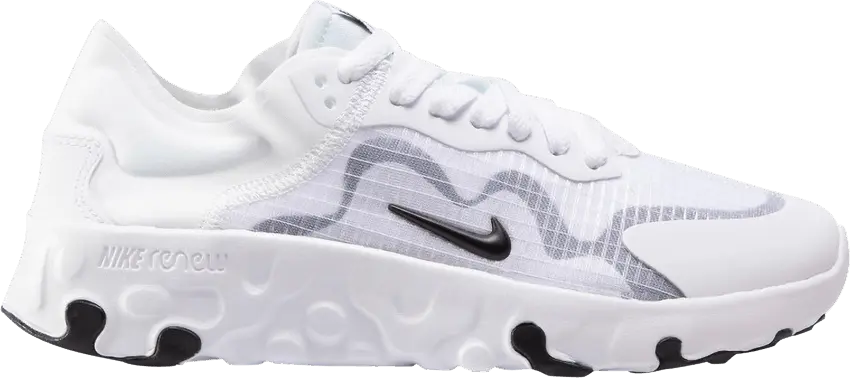 Nike Wmns Renew Lucent &#039;White Black&#039;