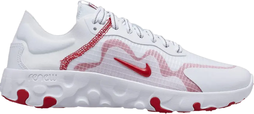  Nike Wmns Renew Lucent &#039;White Gym Red&#039;