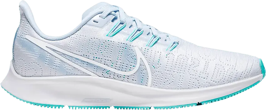  Nike Wmns Air Zoom Pegasus 36 Premium &#039;Football Grey Hydrogen Blue&#039;