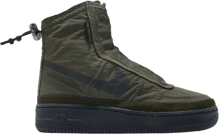  Nike Air Force 1 High Shell Cargo Khaki (Women&#039;s)