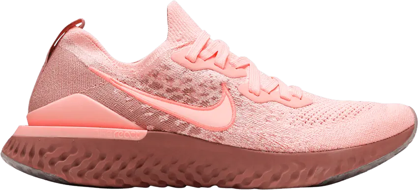  Nike Epic React Flyknit 2 Rust Pink (Women&#039;s)