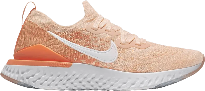  Nike Wmns Epic React Flyknit 2 &#039;Sunset Tint&#039;