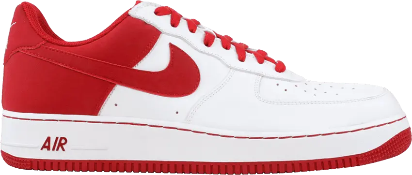  Nike Air Force 1 Low &#039;White Varsity Red&#039; Sample