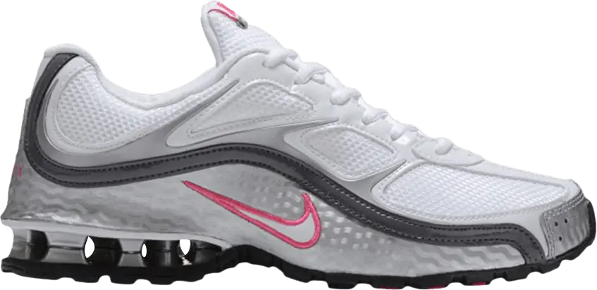  Nike Wmns Reax Run 5 &#039;White Metallic Silver&#039;