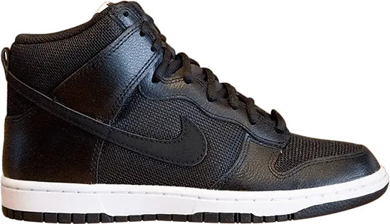  Nike Dunk High Skinny Black