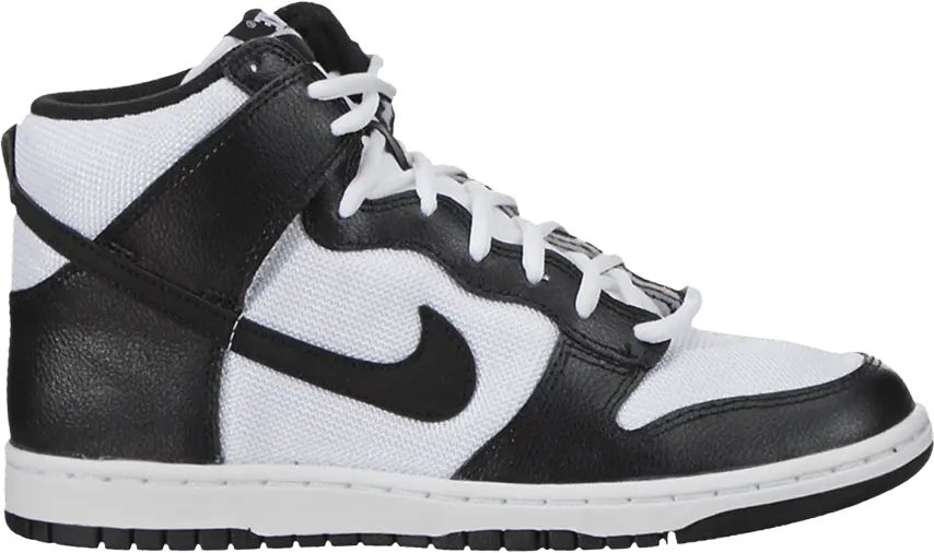  Nike Wmns Dunk High Skinny &#039;White Black&#039;