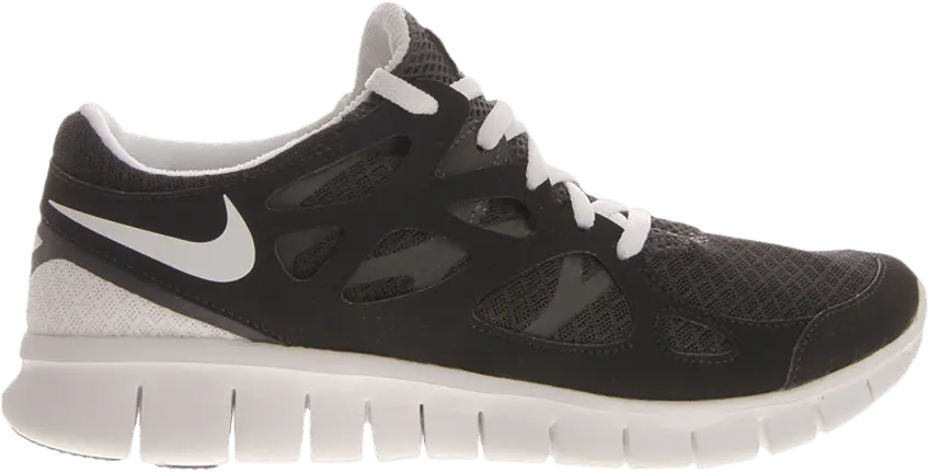  Nike Wmns Free Run+ 2 &#039;Black White&#039;