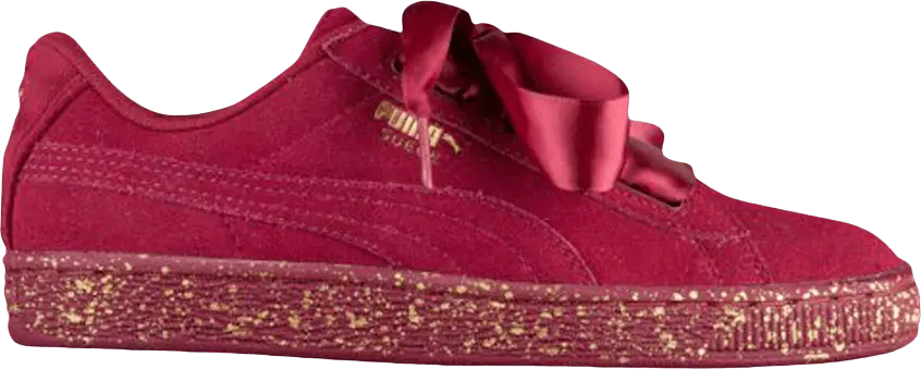  Puma Suede Heart Winter Jr &#039;Red Velvet&#039;