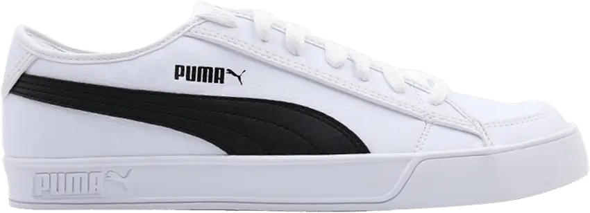  Puma Smash v2 Vulc SL &#039;White Black&#039;