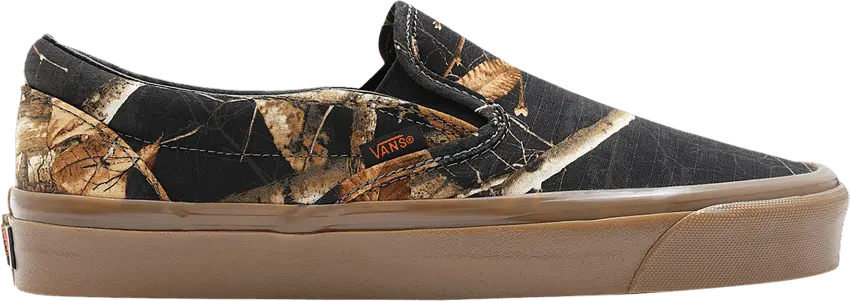  Vans Realtree Classic Slip-On &#039;Black Gum&#039;