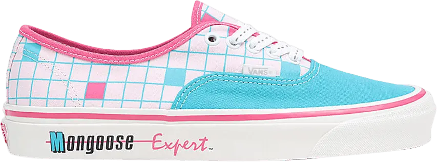  Vans Our Legends x Authentic 44 DX &#039;Mongoose - Turquoise Pink Checkerboard&#039;