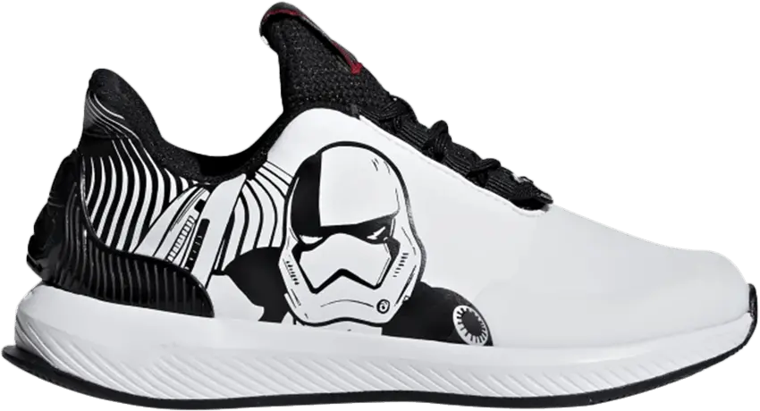  Adidas Star Wars x RapidRun J &#039;Stormtrooper&#039;