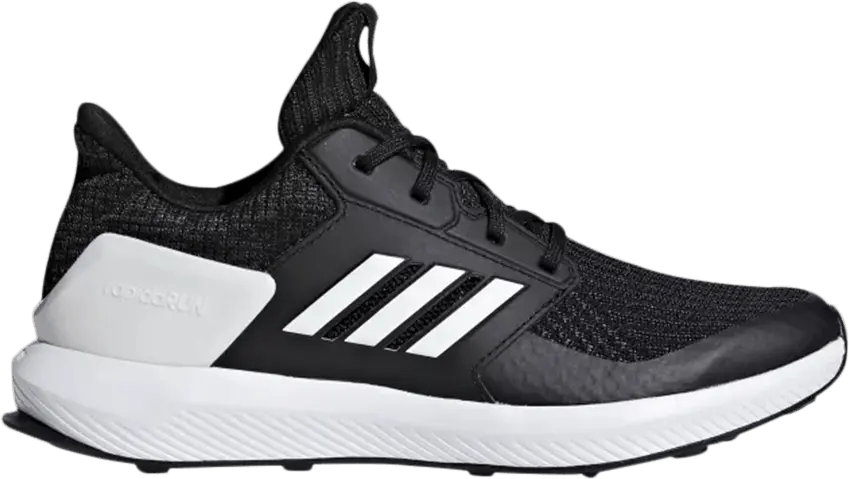  Adidas RapidaRun Knit J &#039;Carbon&#039;