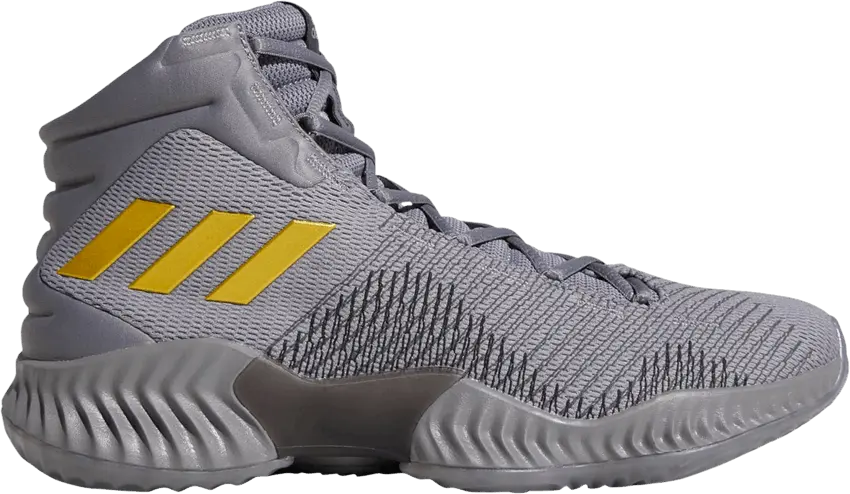  Adidas Pro Bounce 2018 &#039;Grey Gold Metallic&#039;