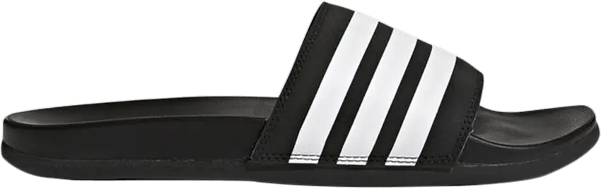  Adidas Adilette Cloudfoam Plus &#039;Black White&#039;