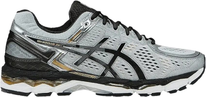  Asics Gel Kayano 22 &#039;Silver Black Gold&#039;