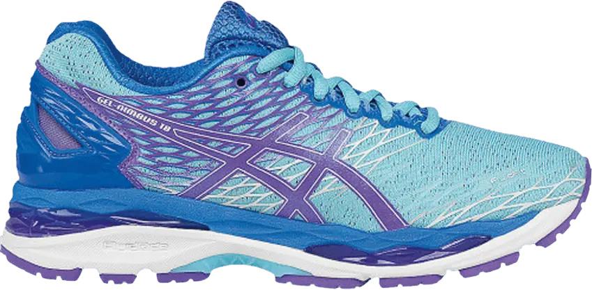  Asics Wmns Gel Nimbus 18 &#039;Turquoise Iris&#039;