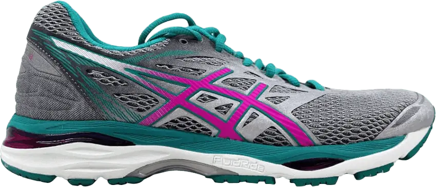  Asics ASICS Gel-Cumulus 18 Silver Pink Glow Lapis (Women&#039;s)