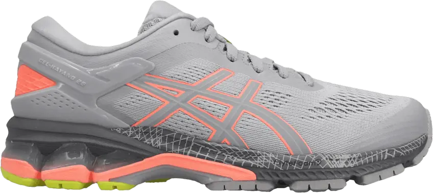  Asics Wmns Gel Kayano 26 &#039;Hyper Flash - Piedmont Grey Sun Coral&#039;