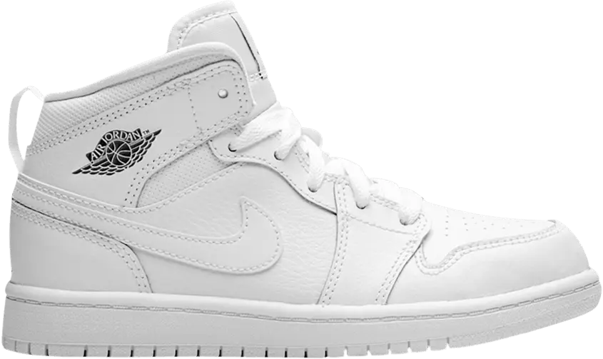  Air Jordan 1 Mid BP &#039;White Cool Grey&#039;