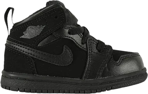  Air Jordan 1 Mid TD &#039;Black Grey&#039;