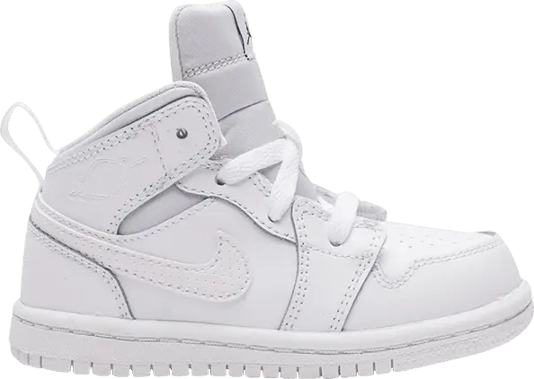  Air Jordan 1 Retro Mid TD &#039;White Grey&#039;