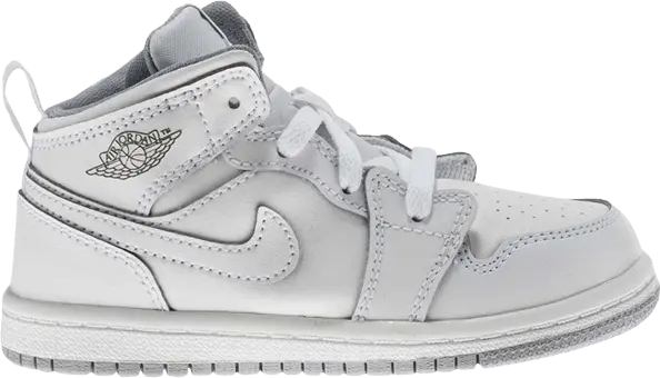  Jordan 1 Retro Mid White Wolf Grey (TD)