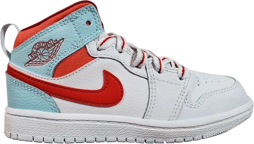  Jordan 1 Mid Topaz Mist (PS)