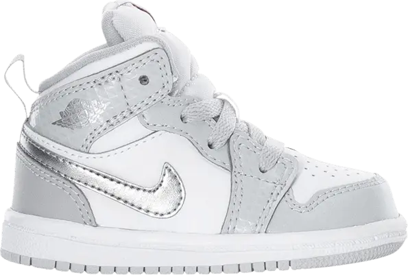  Air Jordan 1 Mid TD &#039;Grey Fog&#039;