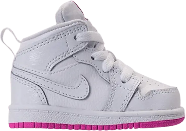  Air Jordan 1 Mid TD &#039;Fuchsia Blast&#039;