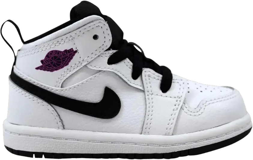  Air Jordan 1 Mid GT &#039;White Fuchsia Blast&#039;