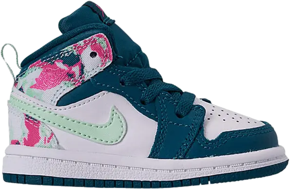  Air Jordan 1 Mid TD &#039;Green Abyss Frosted Spruce&#039;