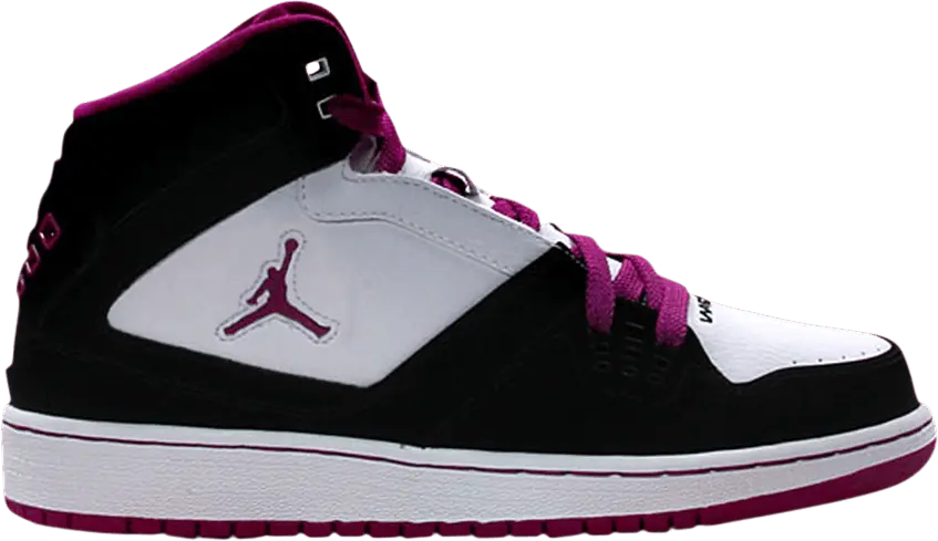  Jordan 1 Flight GS &#039;Black Red Plum&#039;