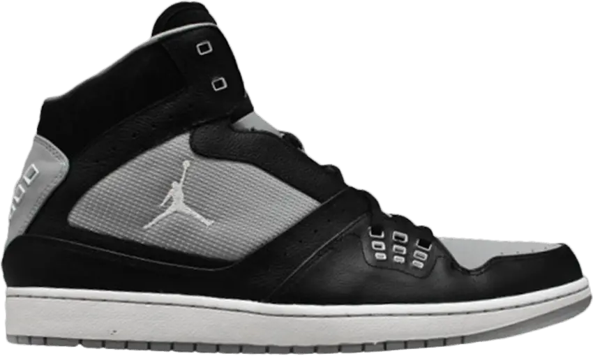  Jordan 1 Flight &#039;Black Metallic Silver&#039;