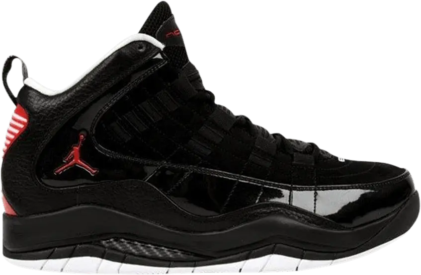  Jordan Hallowed Ground &#039;Black Varsity Red&#039; Foot Locker Exclusive