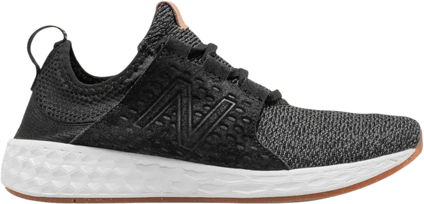  New Balance Wmns Fresh Foam Cruz &#039;Black Gum&#039;