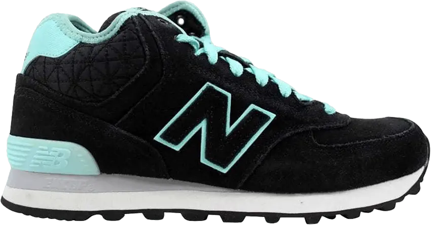  New Balance Wmns 574 &#039;Black Aqua&#039;