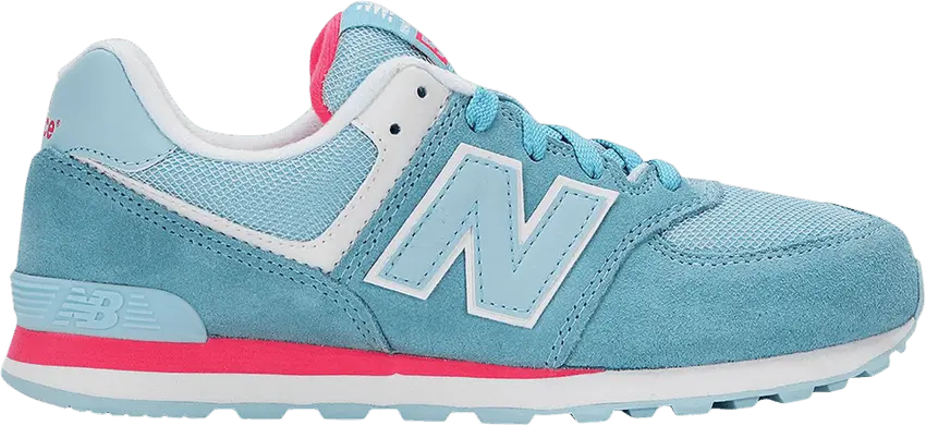  New Balance 574 Big Kid &#039;Light Blue&#039;