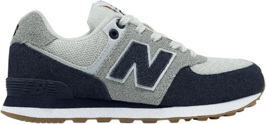  New Balance 574 Big Kids &#039;Resort Sporty - Navy&#039;