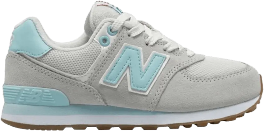  New Balance 574 Kids &#039;Grey Light Blue&#039;