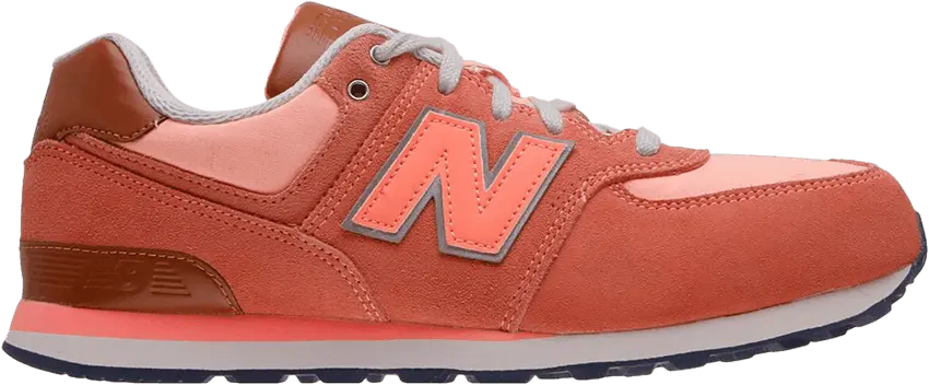  New Balance 574 Big Kid &#039;Cruisin - Pink&#039;