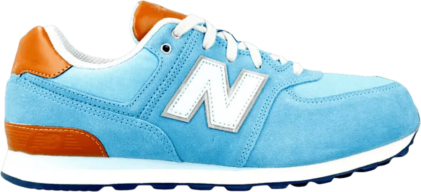  New Balance 574 Big Kid Wide &#039;Admiral Light Blue&#039;