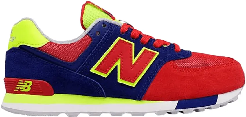  New Balance 574 Kids &#039;Basin Red Navy&#039;