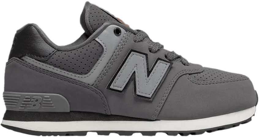  New Balance 574 Big Kid &#039;Grey&#039;