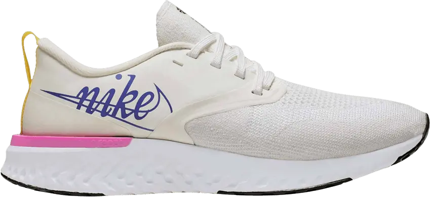  Nike Wmns Odyssey React 2 Flyknit JDI &#039;Summit White Psychic Purple&#039;