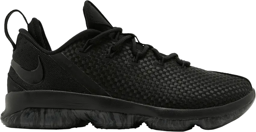  Nike LeBron Xlv Low Black/Black/Dark Grey