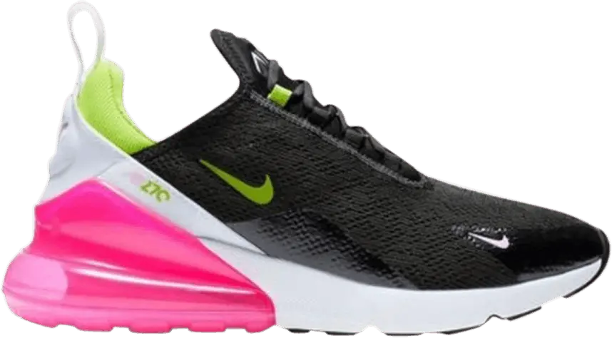  Nike Wmns Air Max 270 &#039;Black Pink Cyber&#039;